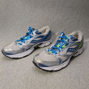 Saucony Cohesion 5 Running Shoes Women's 9 Blue Silver